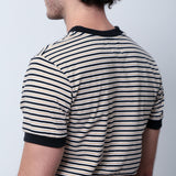 CAMISETA VINTAGE LISTRAS BROWN BLACK