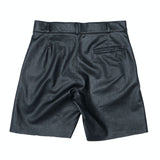 BERMUDA PREGAS COURO BLACK