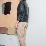 LEATHER JACKET CLASSIC OPEN