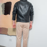 LEATHER JACKET CLASSIC OPEN