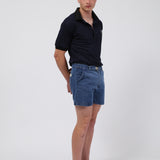 Shorts College Denim Belt