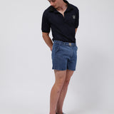 Shorts College Denim Belt