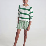 Shorts Belt Green Eco Listras