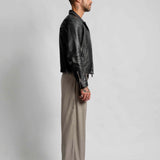The Skinny Black Leather Jacket
