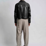 The Skinny Black Leather Jacket