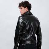 The Vinyl Jacket Black