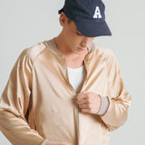 THE LETTER CAP DARK BLUE