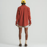 Overshirt Fleece Red
