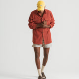 Overshirt Fleece Red