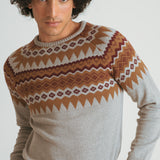 Tricot Jacquard Modern Nava Gris