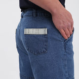 Shorts College Denim Belt