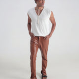 Calça 5 Pockets Classy Vegan Leather