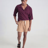 Shorts Basic Belt Caramel Salt