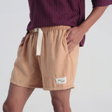 Shorts Basic Belt Caramel Salt
