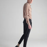 Camisa Cotton Big Pockets Nude