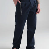 Calças Classic Pregas Fred Nightblue