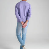 Camiseta Mg Longa Friction between Lovers Lavander