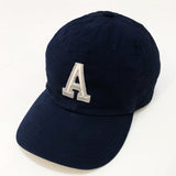 THE LETTER CAP DARK BLUE