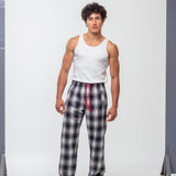 The Black Check Pajama Pants